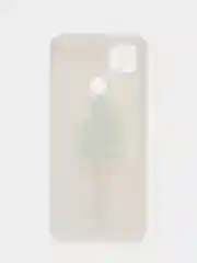 Белый чехол Xiaomi Redmi 9C, Redmi 9C NFC, Redmi 10A с рисунком "Новый Год", 7 видов