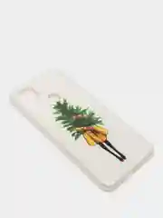 Белый чехол Xiaomi Redmi 9C, Redmi 9C NFC, Redmi 10A с рисунком "Новый Год", 7 видов