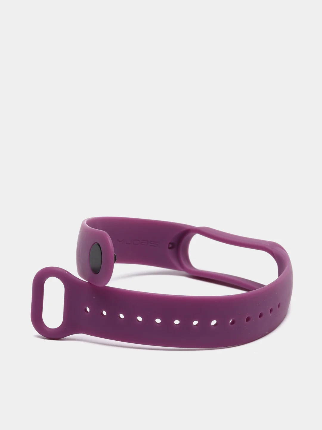 Пурпурный ремешок для Xiaomi Mi Band 5 / 6 / 7, силиконовый