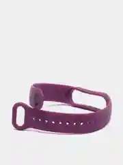Пурпурный ремешок для Xiaomi Mi Band 5 / 6 / 7, силиконовый