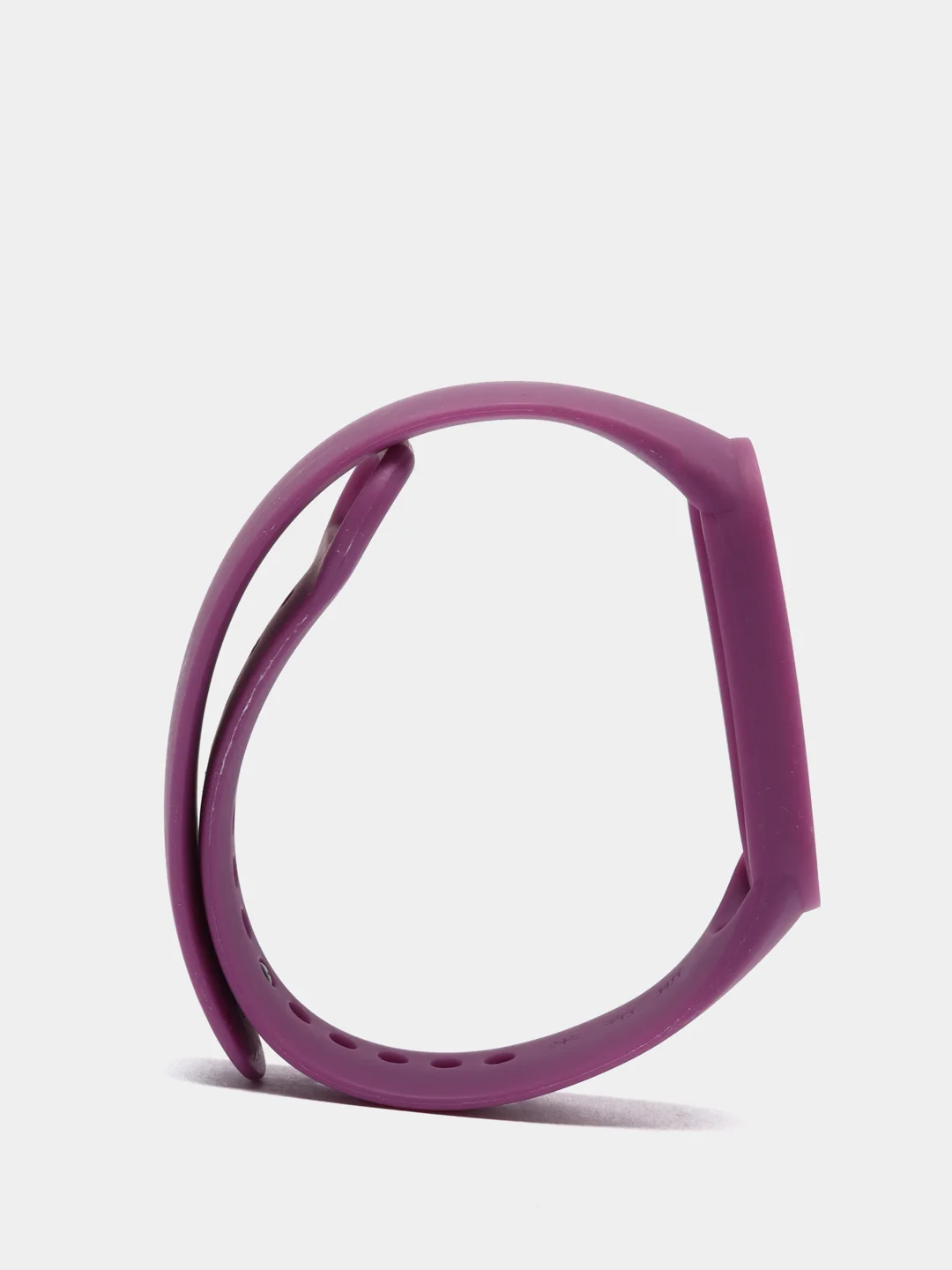 Пурпурный ремешок для Xiaomi Mi Band 5 / 6 / 7, силиконовый