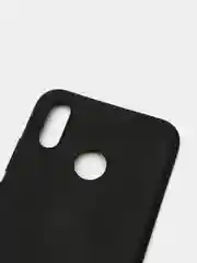 Угольный чехол Huawei P20 Lite (2018), Хуавей П20 Лайт 2018, черный силиконовый