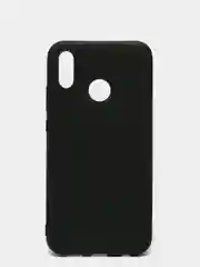 Угольный чехол Huawei P20 Lite (2018), Хуавей П20 Лайт 2018, черный силиконовый