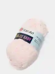 Конфетный пряжа плюшевая YarnArt "Dolce Baby", 100% микрополиэстер, 50 г, 85 м