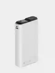 Белый внешний аккумулятор Olmio QS-20, 20000 mAh, с быстрой зарядкой