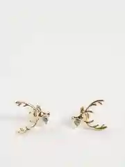 Серьги миниатюрные Олени