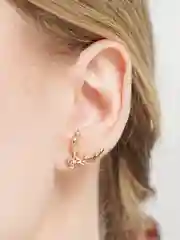 Серьги миниатюрные Олени