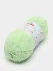 Мятный пряжа плюшевая Himalaya "Baby Soft", 100% полиэстер, 115 м, 50 г