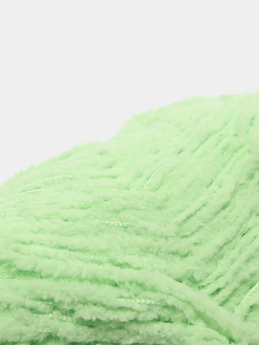 Мятный пряжа плюшевая Himalaya "Baby Soft", 100% полиэстер, 115 м, 50 г