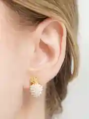 Серьги -гвоздики в виде "Ананас"