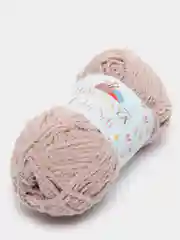 Бежевый пряжа плюшевая Himalaya "Baby Soft", 100% полиэстер, 115 м, 50 г