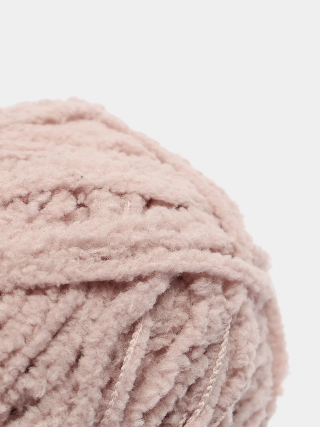 Бежевый пряжа плюшевая Himalaya "Baby Soft", 100% полиэстер, 115 м, 50 г