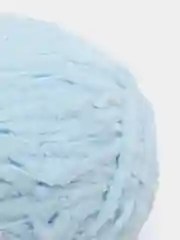 Голубой пряжа плюшевая Himalaya "Baby Soft", 100% полиэстер, 115 м, 50 г