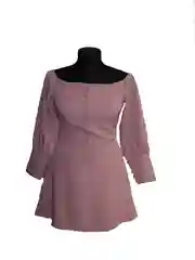 Фиолетовый женское платье