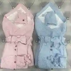Комплект для новорожденных, утепленный