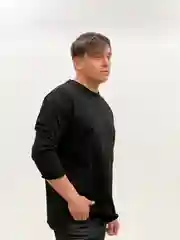 Мужская базовая кофта черного цвета от BaTalov