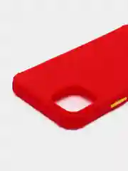 Красный чехол Apple iPhone 12 Mini (5.4) силиконовый противоударный с усиленными углами