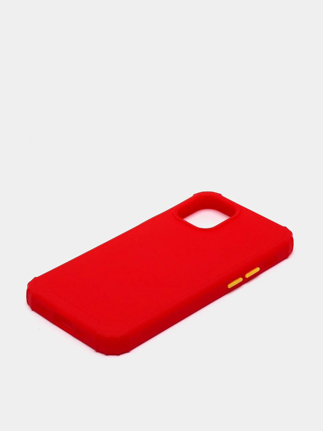 Красный чехол Apple iPhone 12 Mini (5.4) силиконовый противоударный с усиленными углами