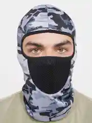 Серый спортивная балаклава. Камуфляжная тактическая маска