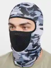 Серый спортивная балаклава. Камуфляжная тактическая маска