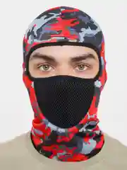 Красный спортивная балаклава. Камуфляжная тактическая маска