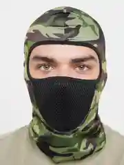 Зеленый спортивная балаклава. Камуфляжная тактическая маска