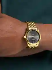 Золотистый хаки кварцевые мужские часы наручные
