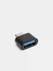 Черный otg переходник TYPE-C на USB