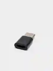 Белый адаптер переходник с Micro USB на Type-C