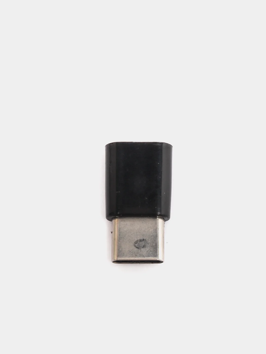 Белый адаптер переходник с Micro USB на Type-C
