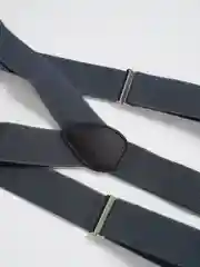 Серый подтяжки для брюк