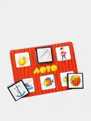 Игра настольная "Лото: ассоциации", для детей с карточками и фишками