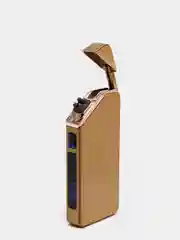 Золотой зажигалка USB, электронная, импульсная, дуговая