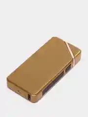 Золотой зажигалка USB, электронная, импульсная, дуговая