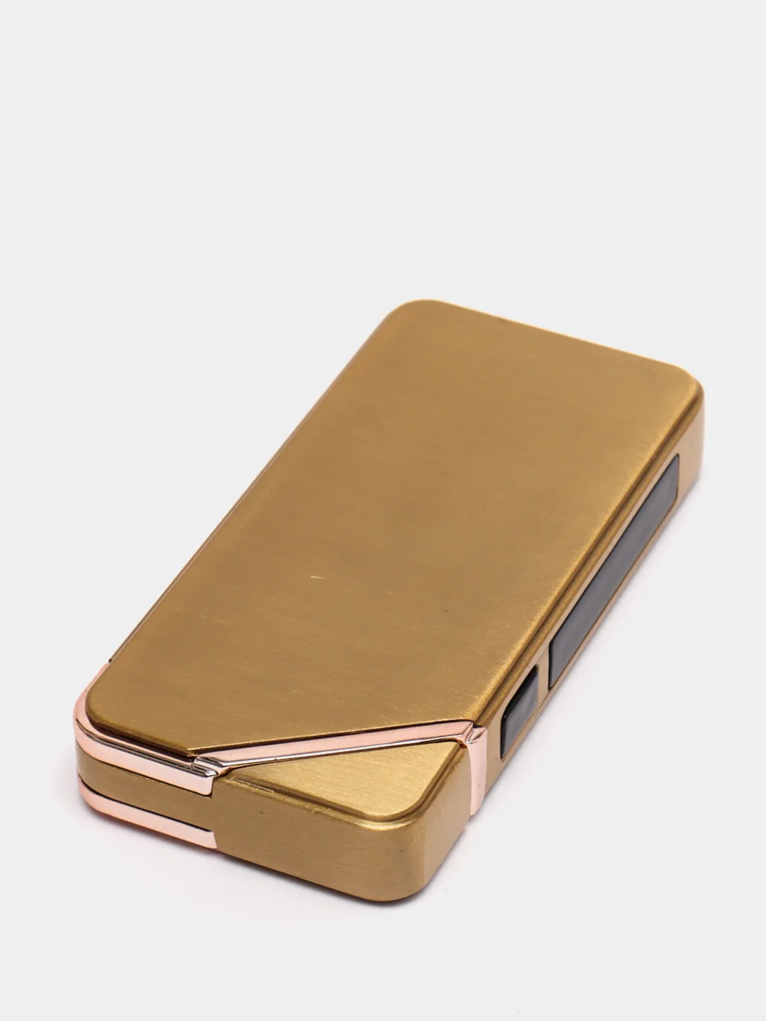 Золотой зажигалка USB, электронная, импульсная, дуговая