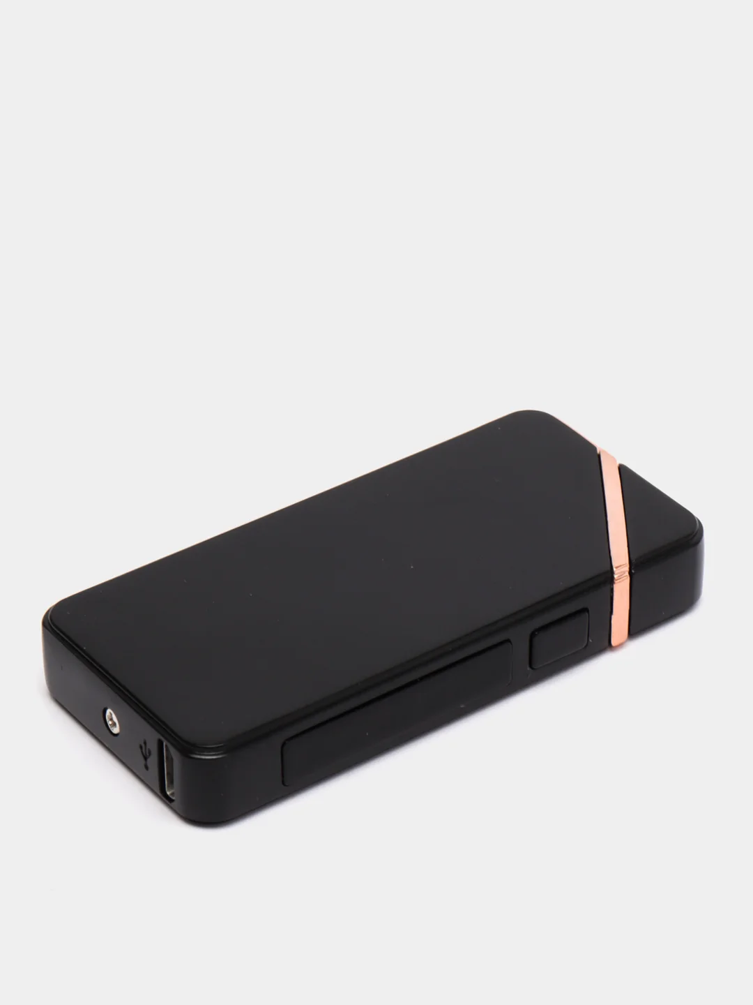 Черный зажигалка USB, электронная, импульсная, дуговая