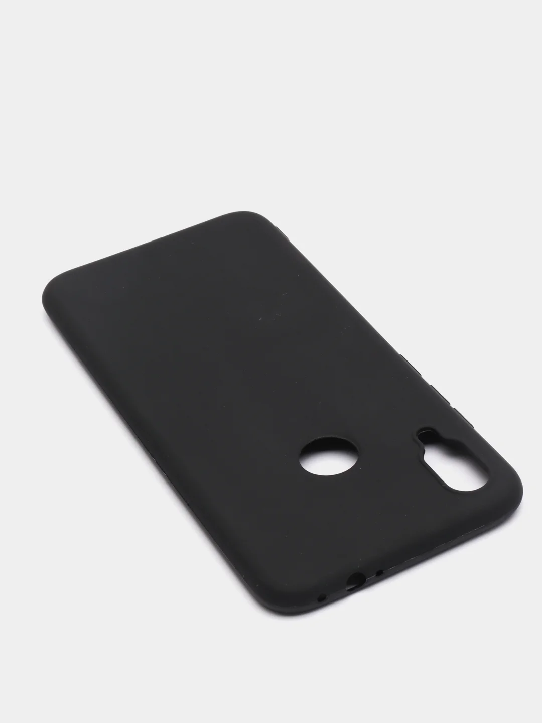 Угольный чехол Xiaomi Redmi Note 7 силиконовый цветной матовый (Сяоми Редми Нот 7)