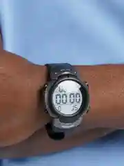 Серебряный спортивные наручные часы