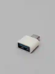 Белый otg переходник TYPE-C на USB
