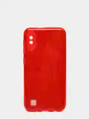 Золотой чехол Samsung Galaxy A10 блестящий, Самсунг Галакси А10 с защитой камеры