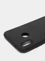 Угольный чехол Huawei P20 Lite 2018 (Nova 3e), Хуавей П20 Лайт 2018, силиконовый цветной матовый
