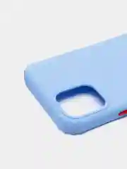 Небесно-голубой чехол Apple iPhone 12 Mini (5.4) силиконовый противоударный с усиленными углами