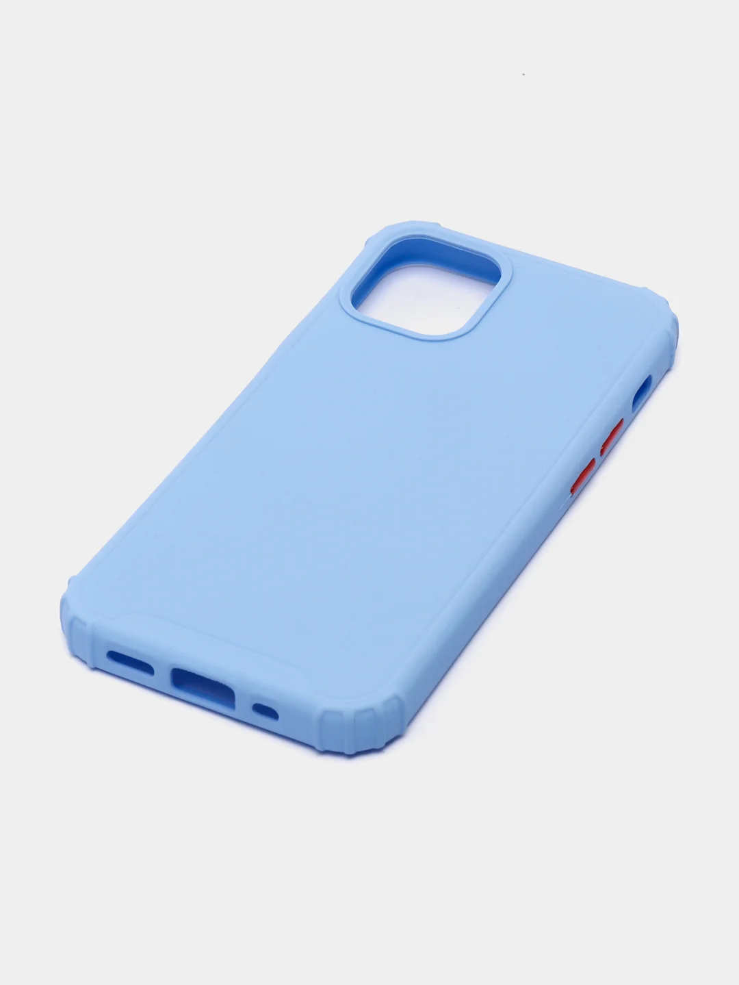 Небесно-голубой чехол Apple iPhone 12 Mini (5.4) силиконовый противоударный с усиленными углами