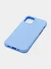 Небесно-голубой чехол Apple iPhone 12 Mini (5.4) силиконовый противоударный с усиленными углами