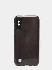 Угольный чехол Samsung Galaxy A10 блестящий, Самсунг Галакси А10 с защитой камеры