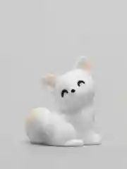 Белый фигурки для микро ландшафтного дизайна "Кошка"