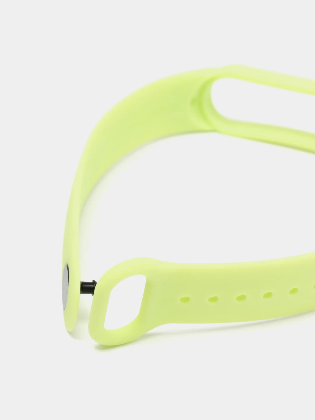 Лайм ремешок для Xiaomi Mi Band 5 / 6 / 7, силиконовый