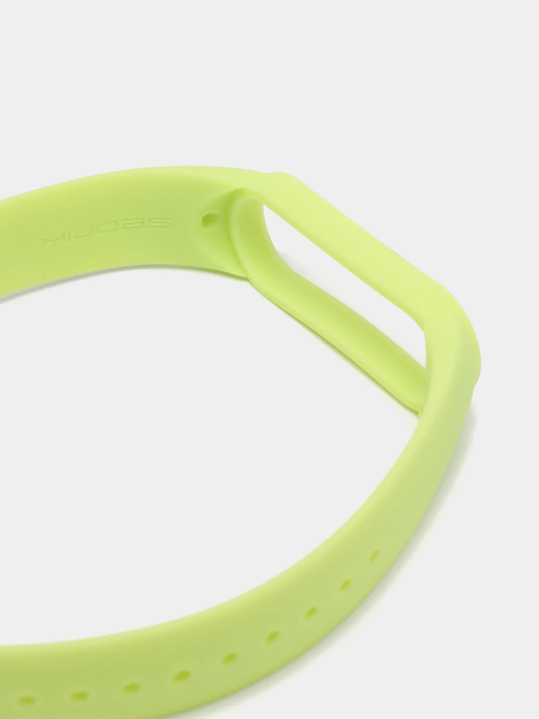 Лайм ремешок для Xiaomi Mi Band 5 / 6 / 7, силиконовый