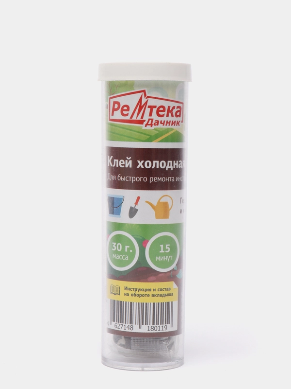 Клей холодная сварка Ремтека Титан "Дачник", 30 г