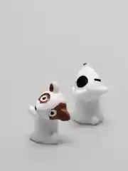Мини мультяшный щенок, 2 шт